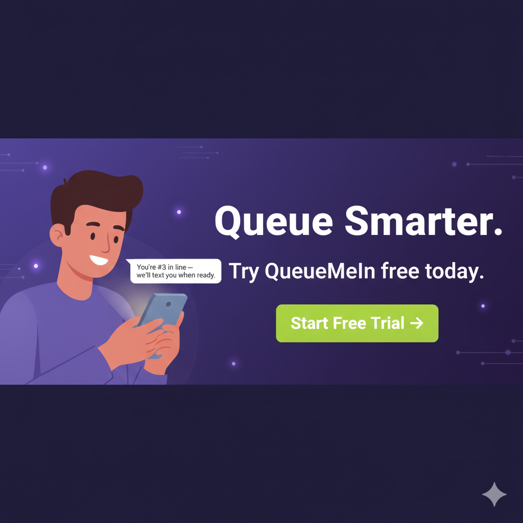 Queue Smarter with QueueMeIn - Try free today